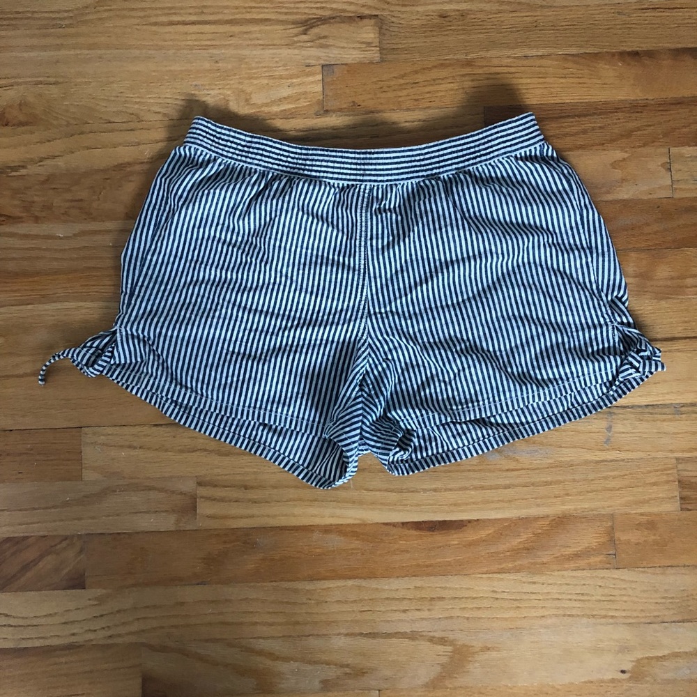 Madewell Stripes Cotton Shorts